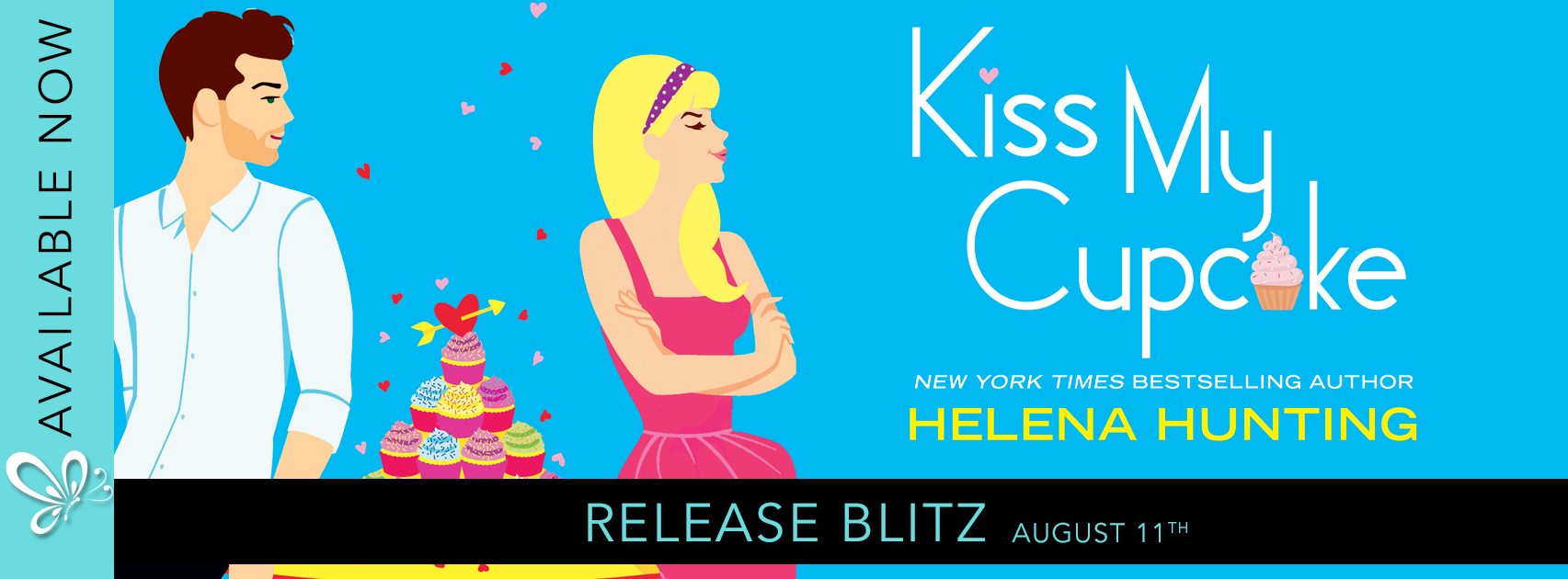 Release Blitz and Spotlight: Kiss My Cupcake by Helena Hunting